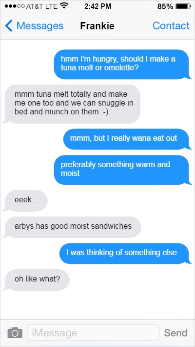 Crush say things your over text to funny to 100+ Funny