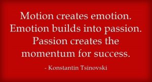motion creates emotion konstantin tsinovski